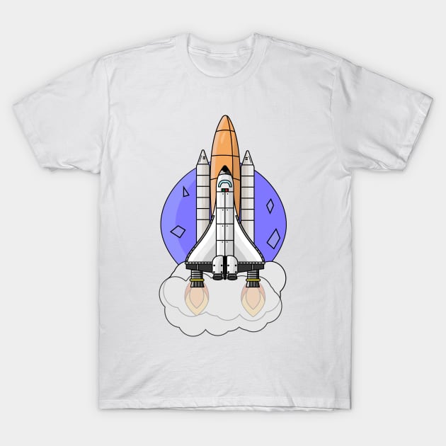 Space shuttle, spaceship T-Shirt by IDesign23